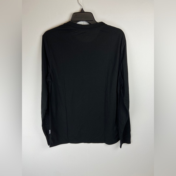 Perry Ellis Mens Portfolio Thermal Heather Black Shirt Medium & Large Available - Picture 5 of 8